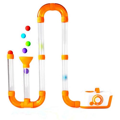 Fat Brain Toys Air Toobz, Air-Powered STEM Building Toys for Kids & Teens, Kids Building Toys, STEM Toys for 3+ Year Old