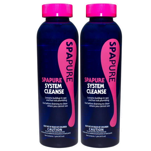 SpaPure System Cleanse (1 pt) (2 Pack)