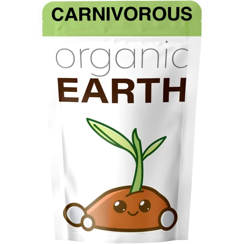 Organic Earth Carnivorous Plant Soil Mix 1 QT - Plant Food Peat Moss & Perlite for Carnivorous Plants - Terrarium Soil, Pitcher Plant Soil, Venus Fly Trap Soil