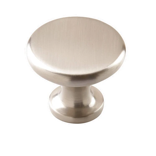 Amerock | Cabinet Knob | Satin Nickel | 1-1/2 inch (38 mm) Diameter | Everyday Heritage | 1 Pack | Drawer Knob | Cabinet Hardware, Metal