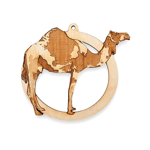 Palmetto Engraving Personalized Camel Christmas Ornament