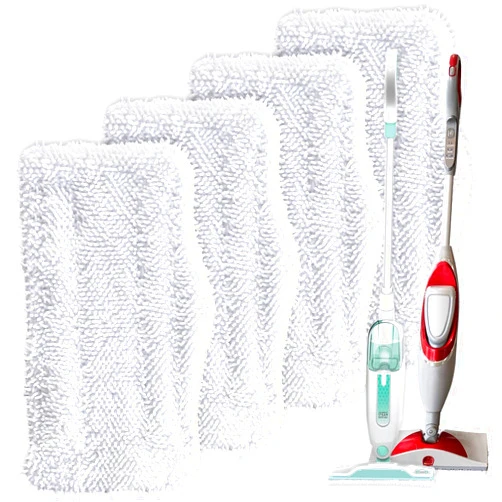 Turbo Microfiber 4-Pack Mop Pads for Shark Steam Mop SK Series & S Series