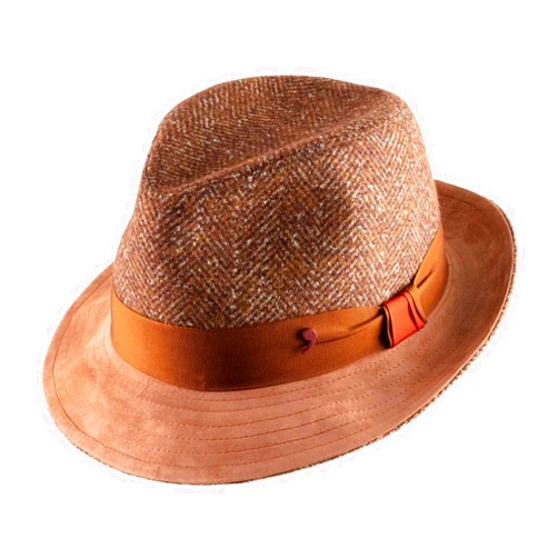 Alfonso D'Este Michael-2 Wool Felt Trilby Hat