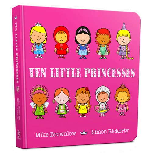 Mike Brownlow,Simon Rickerty Ten Little Princesses