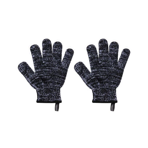 EcoTools Charcoal Bath + Shower Gloves, Exfoliating Gloves Remove Dead Skin & Cleanse Whole Body, Bath Gloves Infused With Charcoal To Scrub & Purify Skin, Cruelty Free, 1 Pair (2 Gloves)