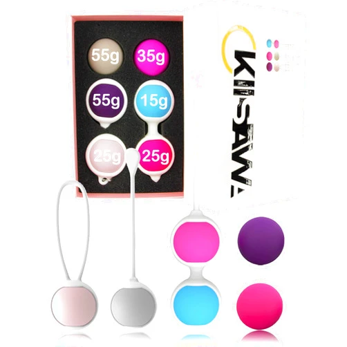 KIISAWA kegel Exercise System, Kegel Exercise Weight Control Set, Food-Grade Silicone: Pelvic Floor Exercise, Pelvic Floor Exercise Devices, kegel Exerciser, Pelvic Floor Muscle