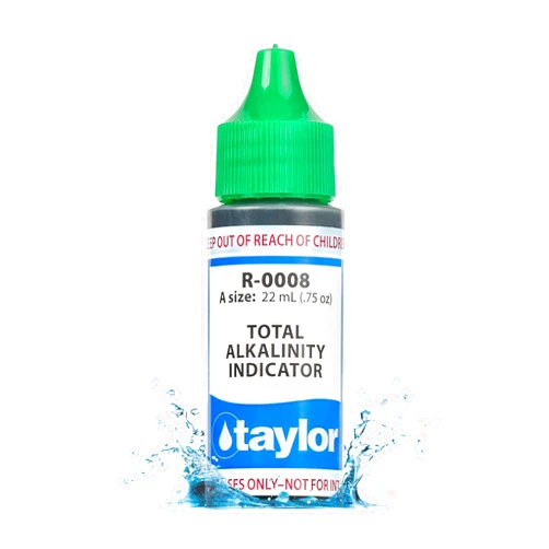TAYLOR TECHNOLOGIES INC R-0008-A TOTAL ALKALINITY IND 3/4 OZ