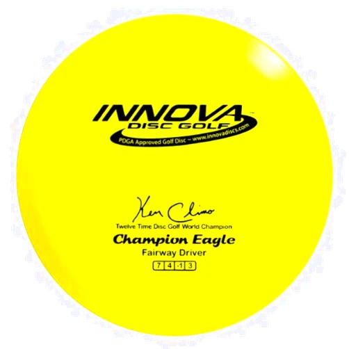 Innova Disc Golf Champion Material Eagle Golf Disc, 165-169gm (Colors may vary)