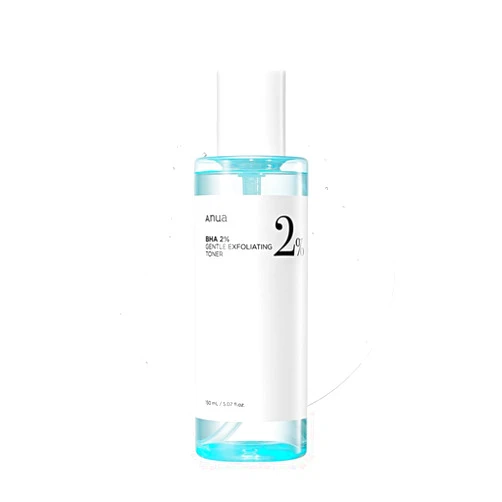 ANUA BHA 2% Gentle Exfoliating Toner, Mild Facial Exfoliant, Salicylic Acid for Pores and Sebum, Teatree Extract, Hyaluronic Acid, Ceramides (150ml / 5.07 fl.oz.)