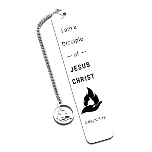 VANLOVEMAC I am a Disciple of Jesus Christ 2024 LDS Youth Theme Bookmark, Girls Camp Gift, LDS Baptism Gifts for Girls Boys Young Men Women Youth Gift, LDS YW, Christian LDS Easter Gifts for Teenagers