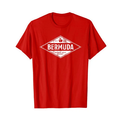 Bermuda Vacation Beach Souvenir Shirts Retro Bermuda Souvenir Vintage Throwback Cruise Mens Womens T-Shirt