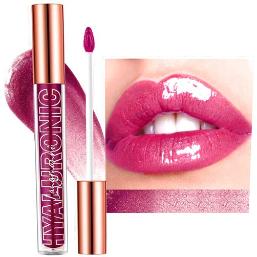 TWLBXMG Purple Lip Gloss Lip Plumper Gloss Tinted Glitter Lipgloss Lip Oil Teens Moisturizing Lipstick Lip Balm High Shine And Vegan Plumping Lip Gloss For Women Girls Long-Lasting Dry Lip Care (07)