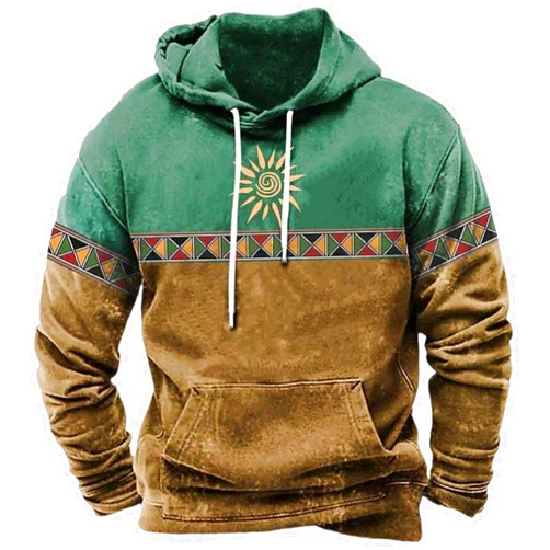 JMYECM Cowboy Lightweight Hoodie for Men Casual Comfy Pullover Shirts with Pockets