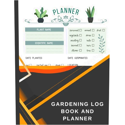 Samet cakir Gardening Log Book and Planner | Vegetable Gardeners Log Book | Plant Care Journal | Vegetable Growing Plants | Gardening Notebook and Journal