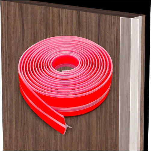 Bruiefpap 【2025 New Upgrade】 T-Shaped Silicone Weather Stripping Door Seal,1.37