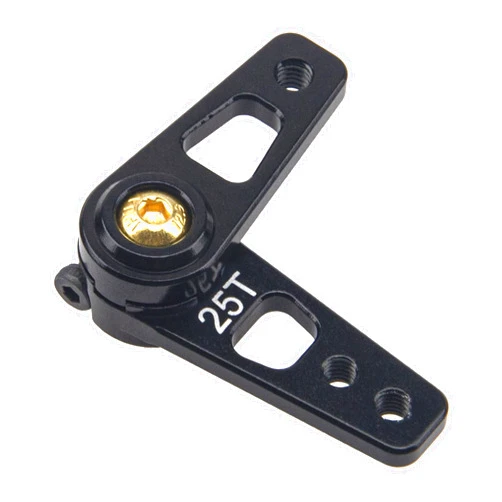 Vgoohobby 1Pcs Vgoohobby Metal 25T Servo Horn Adjustable 25 Teeth Steering Servo Arm Server Compatible with Axial SCX10 90046 Recat HSP Traxxas TRX-4 1/10 RC Crawler Car Airplane Boat