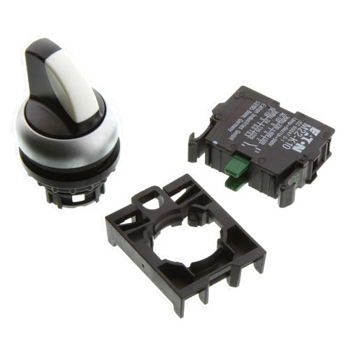 EATON MOELLER M22-WKV/K10 - Rotary Switch, 2 Position, 1 Pole, 4 A, 230 V, RMQ-Titan M22 Series