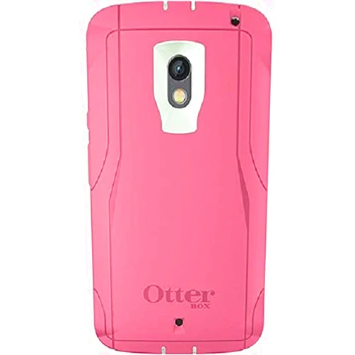 OTTERBOX Defender Series Case for Motorola Droid MAXX 2 - Retail Packaging - Melon POP (SAGE Green/Hibiscus Pink)