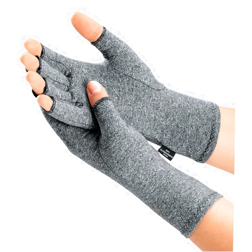 IMAK Compression Arthritis Gloves- Premium Arthritic Joint Pain Relief Hand Gloves for Rheumatoid & Osteoarthritis - Ease of Use Seal from Arthritis Foundation,Medium