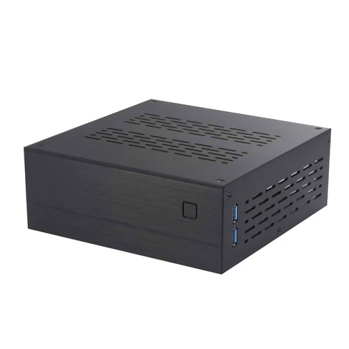 Goodisory A01 Aluminum Mini-ITX HTPC Desktop Computer Chassis (Black Aluminum)