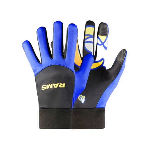 foco Men's NFL Palm Logo Texting Gloves