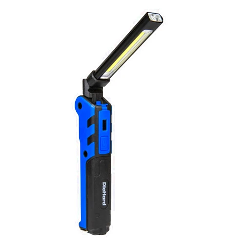 DieHard 41-6643 450-Lumen Folding Rechargeable COB LED Flex Work Light