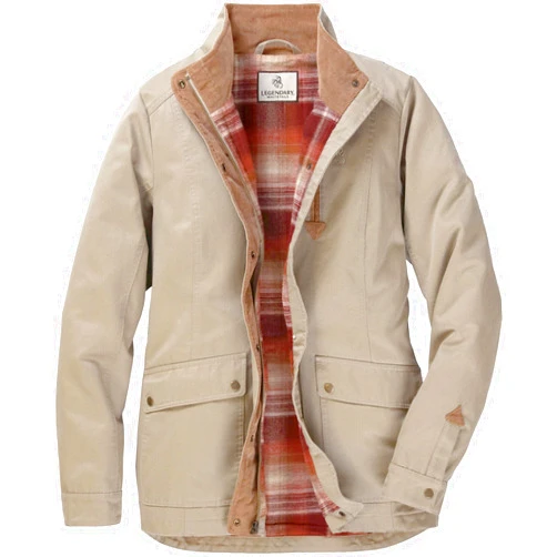 Legendary Whitetails Women's Shirt Jacket Long Sleeve Flannel Lined