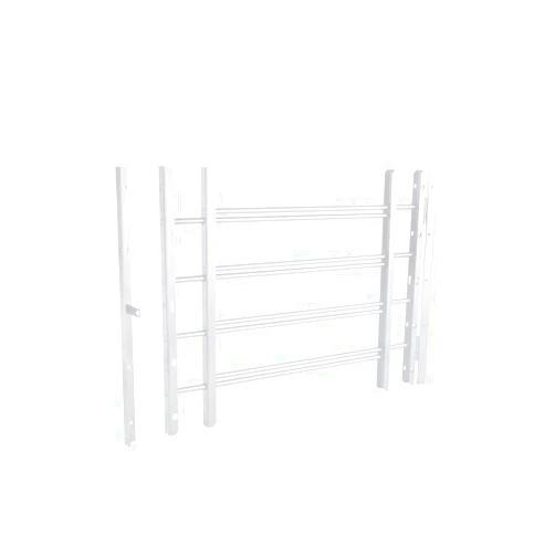 GRISHAM CORP Grisham Awg Window Guard (4-Bar, White)