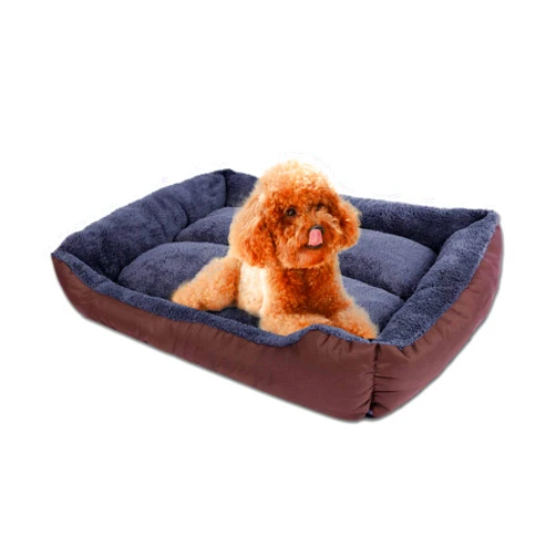 Domaker Dog Bed Cushion Bed for Medium and Large Dogs,Rectangle Self Warming Machine Washable Safety Comfortable Pet Bed for Dogs or Cats,31.5