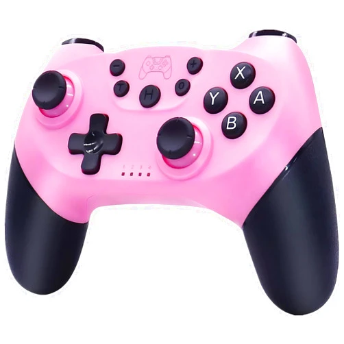 Rzzhgzq [2022 Newest Version] Wireless Controller for Switch/Switch Lite,Pink Switch Pro Controller Gamepad Joypad Remote with Gyro Axis, Turbo and Adjustable Dual Shock Wireless Controller for Girl