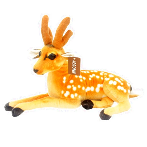 JESONN® Realistic Stuffed Animals Plush Toy Spotted Deer Brown for Kids Gifts,18.9