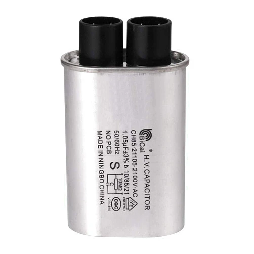 BlueNatHxRPR 1/4 in 1.05 MFD uF Universal Microwave Capacitor Compatible for GE Samsung LG Media Hair Amana Kenmore Mayta and Whirlpool