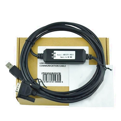 Guang Ding USB-2711-NC13 for A-B PanelView Touch Panel Debugging Cable Download Cable Communication Cable Dual Chip Design Industrial Grade 3 Meters