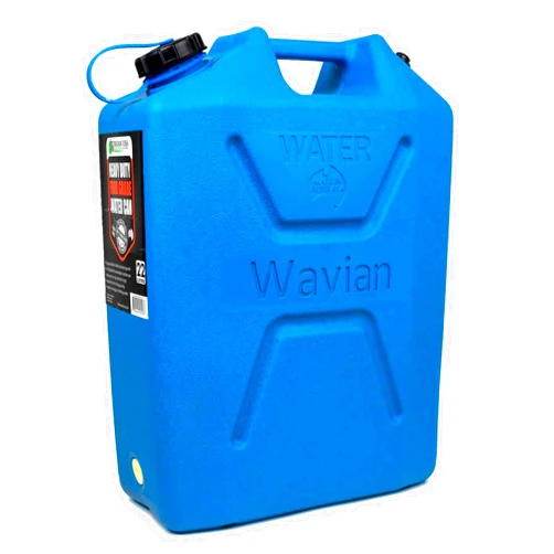 Wavian USA 3216 Blue 22 L Heavy Duty Food Grade Water Can