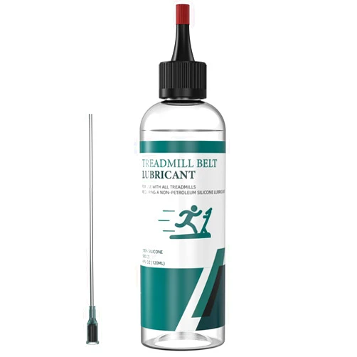 CCGeass Treadmill Belt Lubricant, 100% Silicone Treadmill Lube High-Temperature Resistant Stable Non-Toxic Odorless Lubricant, with Application Tubes and Precision Screw Caps 500CS, 4 Ounces