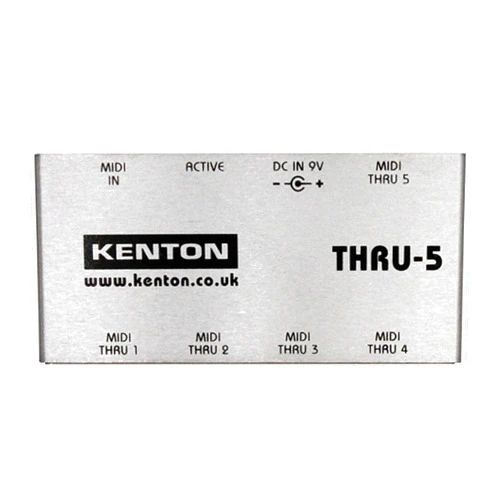 Kenton THRU-5 1 MIDI in to 5 MIDI thru