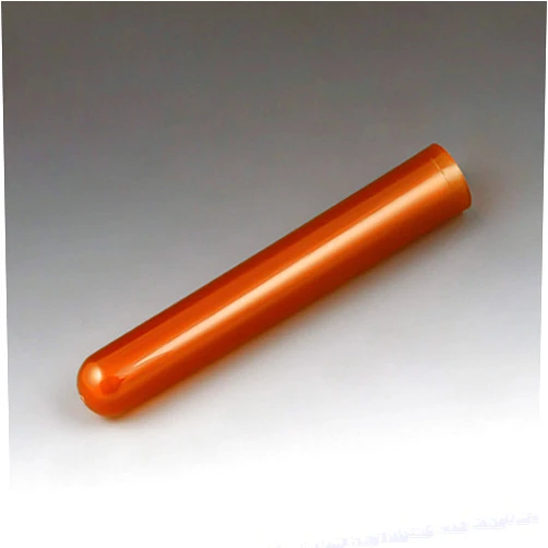 Globe Scientific 110441AM Polypropylene Culture Test Tube without Cap, Amber, 5ml Capacity (Case of 2000)