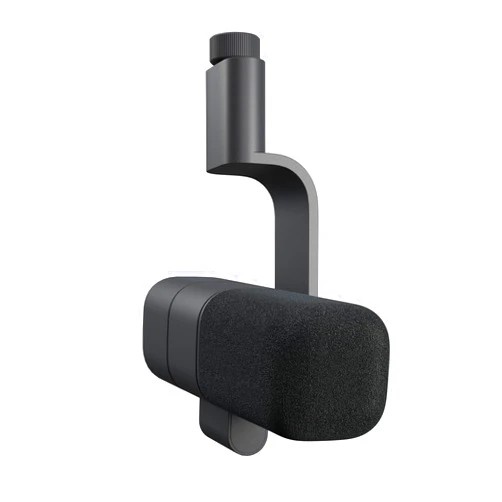 Logitech G Yeti Studio Active Dynamic XLR Broadcast Microphone for Gaming, ClearAmp Active Preamp, Dual-Diaphragm Capsule, Internal Shockmount - Black