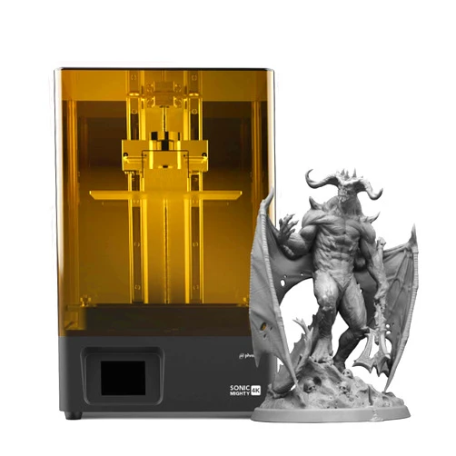 Phrozen Sonic Mighty 4K Large LCD Resin 3D Printer, L7.9 x W4.9 x H8.7 Printing Volume, 9.3