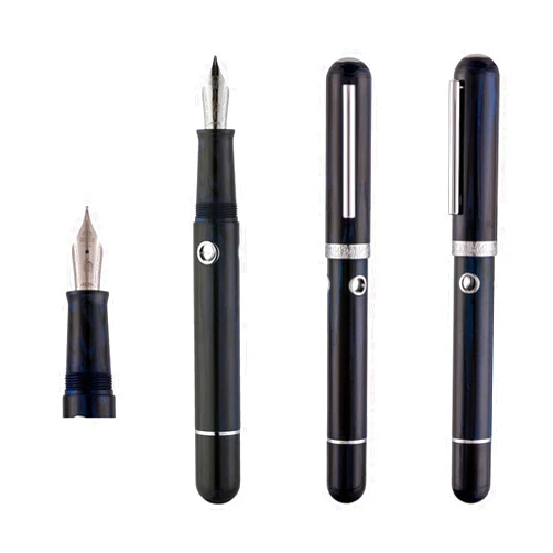 Nahvalur Nautilus Fountain Pen (Fine(0.37mm), Maylandia Blue)