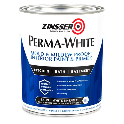 Zinsser 1 qt. White Satin Water Interior Paint