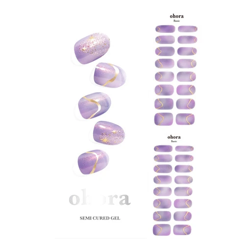 ohora official ND-069-J:N Twinkle Night/ohora gelnails nail Ohola nail gel nail color nail seal gel nail seal nail parts gel nail kit color gel parts kit self nail sticker home nail design easy nail