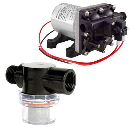 000 Shurflo 12 Volt RV Water Pump 3.0 GPM - 4008-101-A65 / E65 & 1/2