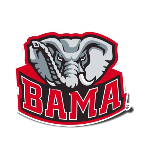 Desert Cactus University of Alabama Sticker Roll Tide Bama Crimson Vinyl Decal Laptop Water Bottle Car Scrapbook (IND 7)