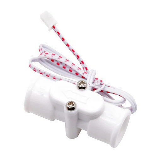 BaoFufc DC100V 1/4 NPT Two Wires Type Water Flow Switch Flow Counter Flow Sensor Switch