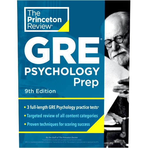 The Princeton Review Princeton Review GRE Psychology Prep, 9th Edition: 3 Practice Tests + Review & Techniques + Content Review (Graduate School Test Preparation)