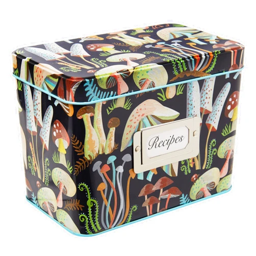 C.R. Gibson Forage 4x6 Recipe Card and Box Set, 6.6