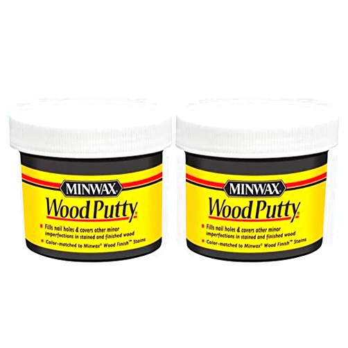 Minwax 13618000 Wood Putty, 3.75 Ounce, Ebony 2 Pack