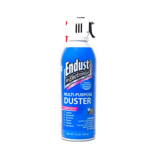 Endust for Electronics, Bulk pack, 8 Compressed dusters, 10 oz per can, Contains bitterant (12985)