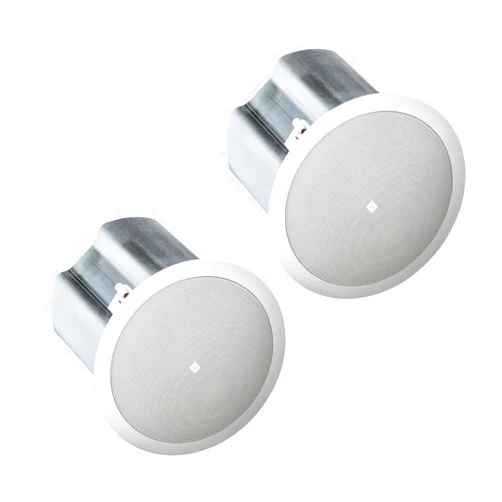 JBL Professional Control Two-Way Coaxial Ceiling Loudspeaker, White, Sold as Pair, (16C/T), 6.5-Inch